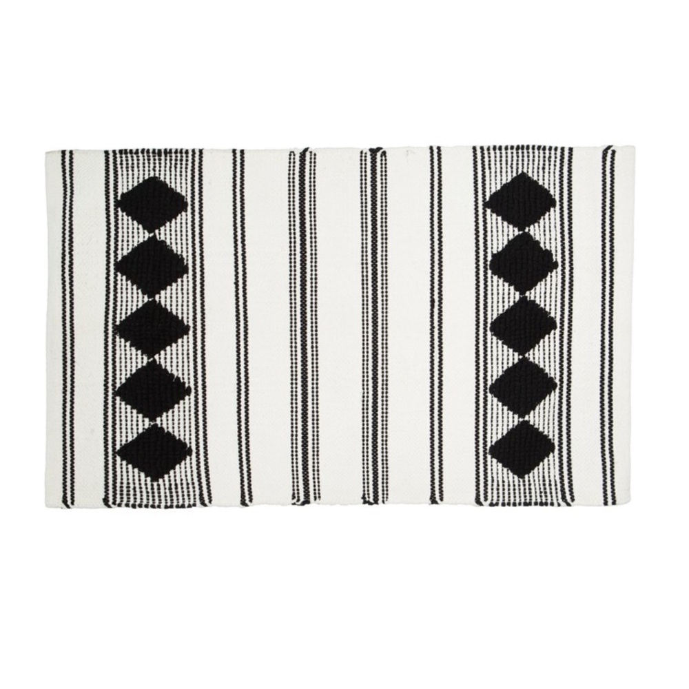 NWOT Caravan Diamond Woven Rug - Picture 2 of 2